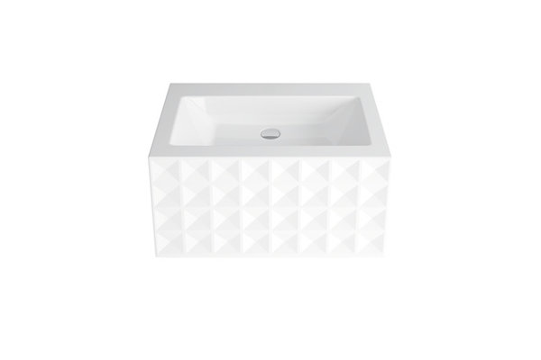 Bette Loft Ornament Wall-mounted washbasin without tap hole, A230-SWV4A 825 x 510 mm