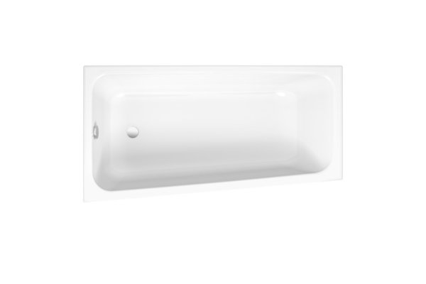BetteSpace M corner bathtub, 170x90cm, 1131, 1 sloping back, white, left-hand installation