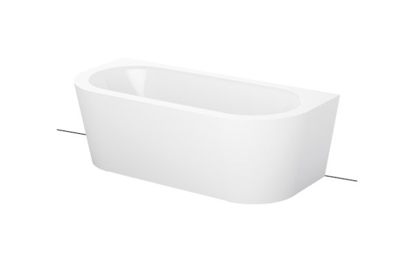 Bette Starlet I Silhouette, 165x75cm, Bathtub pre-wall version, 8300CWVVK