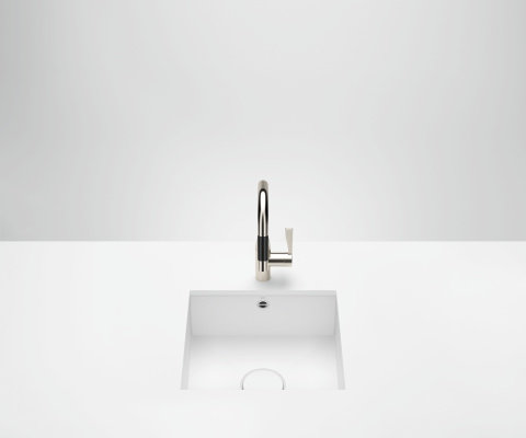 Dornbracht single basin, 450 x 400mm, glazed steel, 38450002