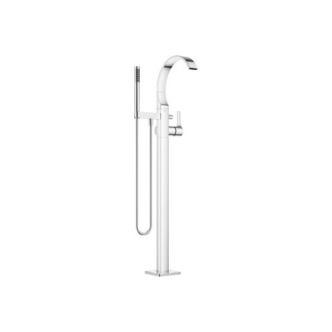 Dornbracht CYO single-lever bath mixer with standpipe, free-standing installation, hose shower set, ...