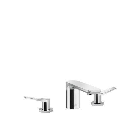 Dornbracht Lissß© three-hole basin mixer with pop-up waste, 20713845