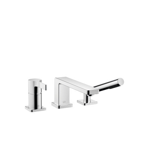 Dornbracht LULU bath three-hole single-lever mixer for bath rim or tile rim installation, 27412710