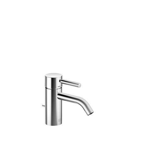 Dornbracht Meta single-lever basin mixer with pop-up waste, 125 mm projection