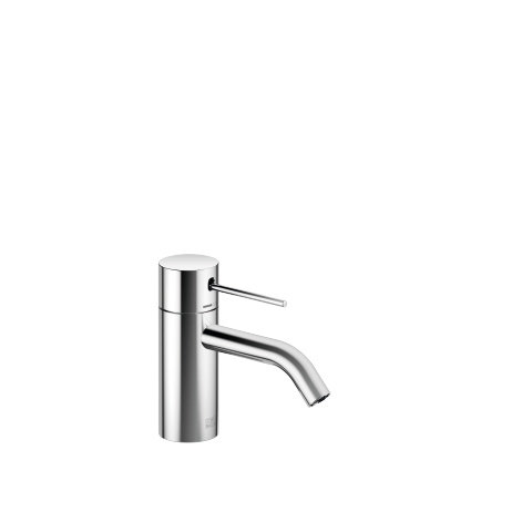 Dornbracht META SLIM single-lever basin mixer without pop-up waste, 125 mm projection