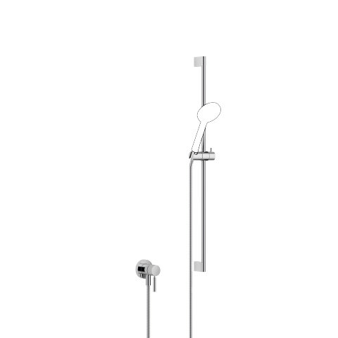 Dornbracht concealed single-lever mixer with integrated shower connection with shower set, without h...