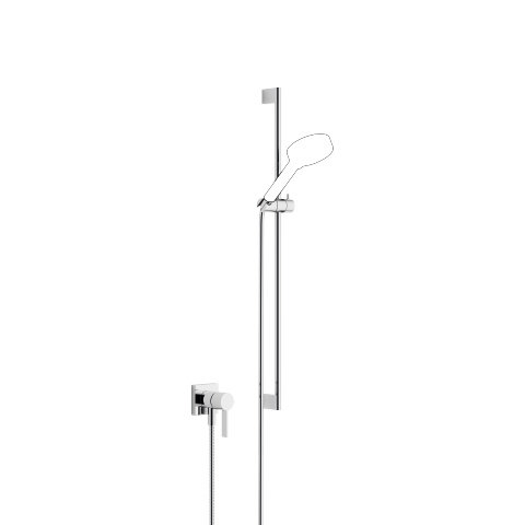 Dornbracht concealed single-lever mixer with integrated shower connection with shower set, without h...