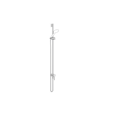 Dornbracht concealed single-lever mixer with integrated shower connection with shower set, without h...