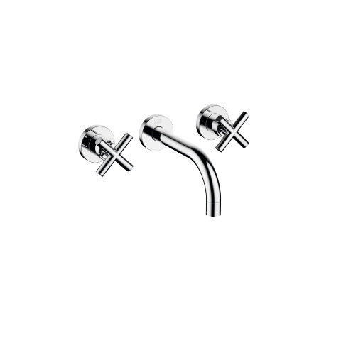 Dornbracht Tara wall-mounted basin mixer, 160 mm projection, final assembly kit, 36707892