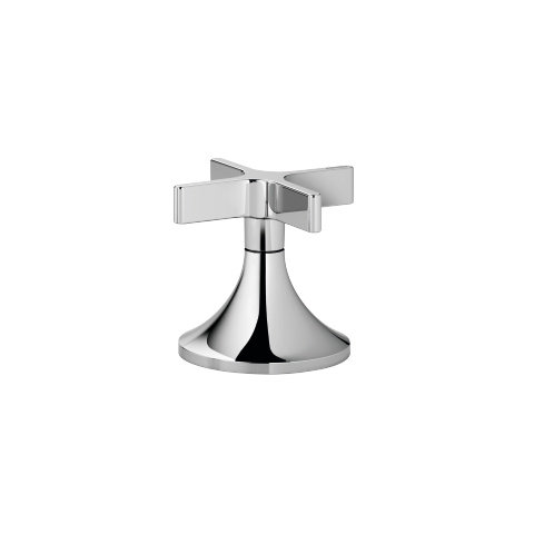 Dornbracht VAIA side valve, right-closing, warm, cross handle, , 20000808