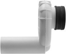 Duravit suction siphon for urinal outlet horizontal, concealed