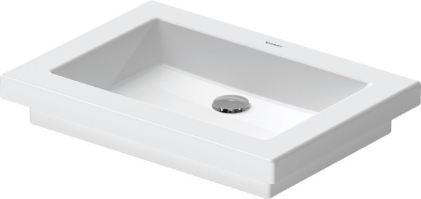 Duravit top basin 2nd floor 58cm, indoor basin, white