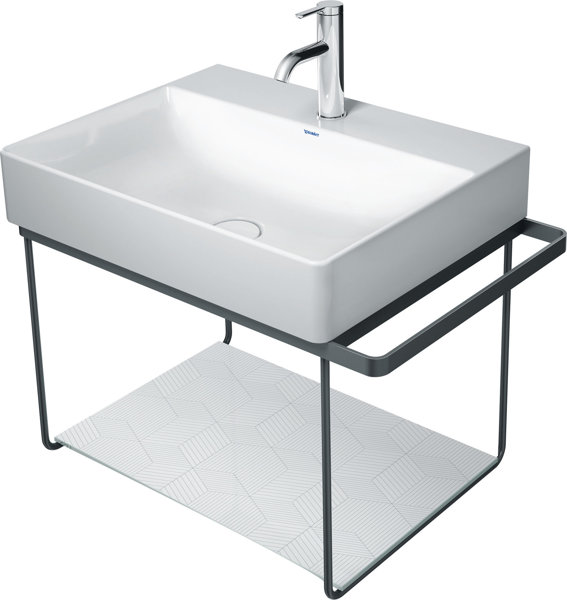 Duravit DuraSquare metal console 66,5x45,1cm, for washstand 235360, wall mounted