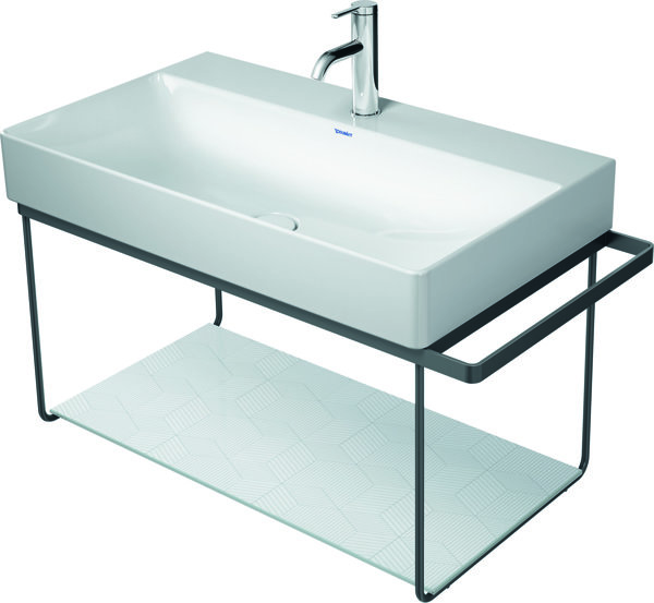 Duravit DuraSquare metal console 86,5x45,1cm, for washstand 235380, wall mounted