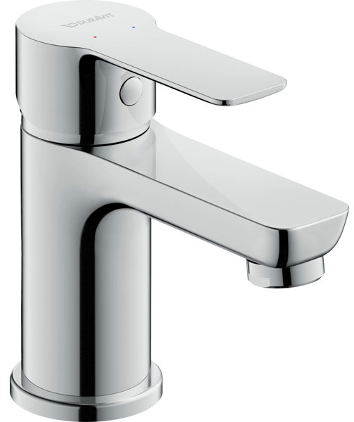 Duravit A.1 S washbasin mixer, without pop-up waste, 95mm projection, A11010002