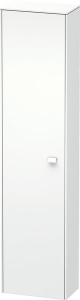 Duravit Brioso Tall cabinet 177,0x42,0x24,0 cm, 1 door, hinged left, 1 wooden shelf, 3 glass shelves