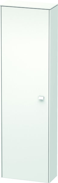 Duravit Brioso Tall cabinet 177,052,0x24,0 cm, 1 door, hinged left, 1 wooden shelf, 3 glass shelves