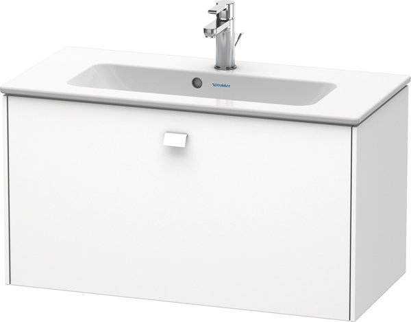 Duravit Brioso Vanity unit wall-mounted Compact 82.0 x 38.9 cm, 1 pull-out, for wash basin ME by Starck 234283