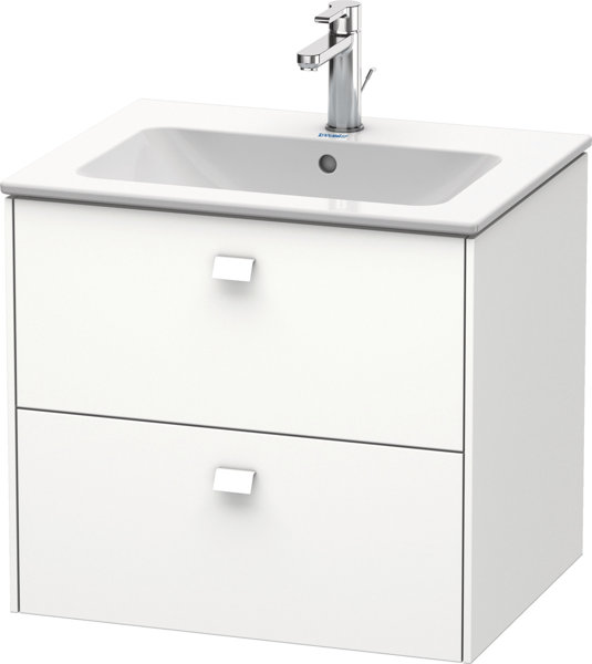 Duravit Brioso Vanity unit wall-mounted 62.0 x 47.9 cm, with 2 drawers, incl. siphon cut-out and apron, for wash basin ME by Starck 233663