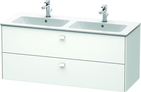 Duravit Brioso Vanity unit wall-mounted 129.0 x 47.9 cm, with 2 drawers, incl. siphon cut-out and apron, for wash basin ME by Starck 233613