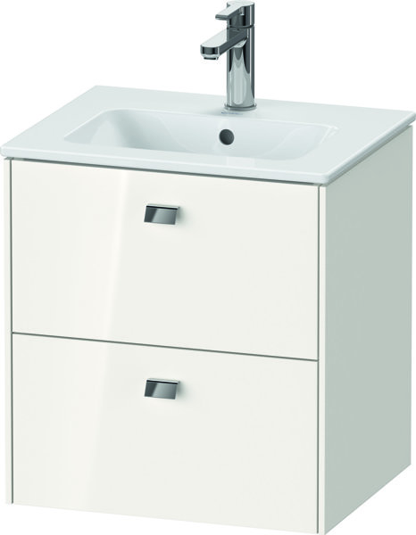 Duravit Brioso vanity unit wall-mounted Compact 52.0 x 41.9 cm, with 2 drawers, incl. siphon cut-out and apron, for washbasin ME by Starck 233653