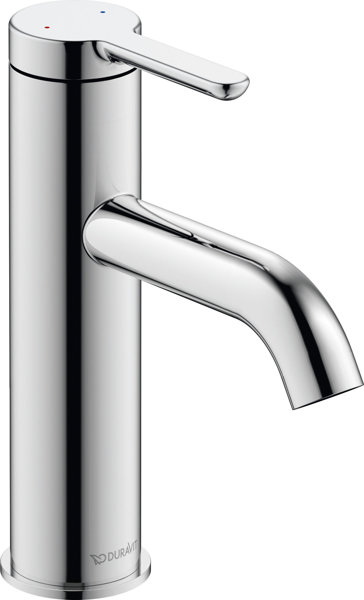 Duravit C.1 Single lever washbasin mixer M, without pop-up waste, projection 113mm