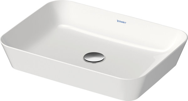 Duravit Cape Cod sink, 550x400 mm, without tap hole bench, without overflow