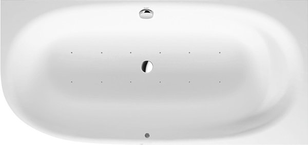 Duravit Whirlpool Cape Cod 1900 x 900 mm, corner right, one back slope, seamless panelling, frame, d...