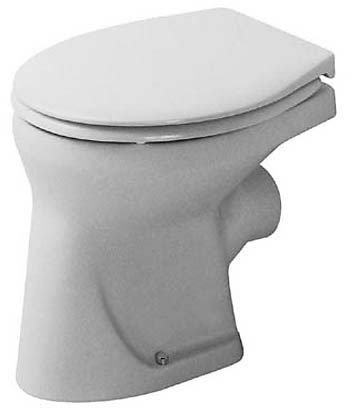 Duravit stand WC Duraplus Bambi washer, horizontal outlet, white