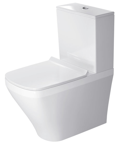 Duravit free-standing WC DuraStyle Kombi 63cm deep washer, for surface-mounted cistern, Vario outlet