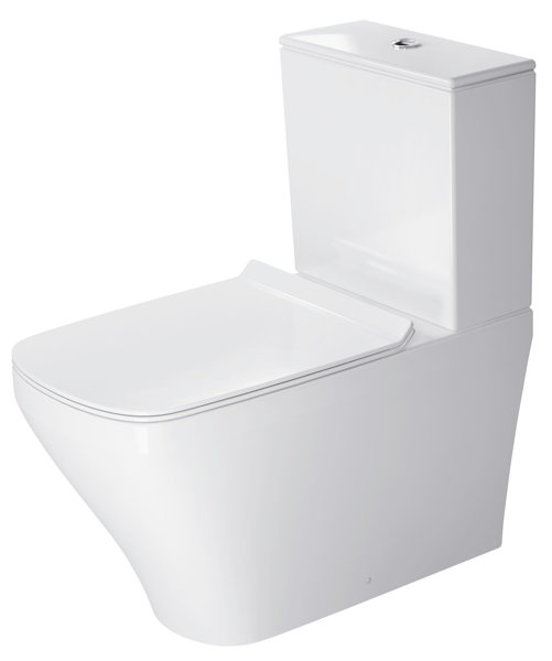 Duravit free-standing WC DuraStyle Kombi 72cm deep washer, for surface-mounted cistern, Vario outlet