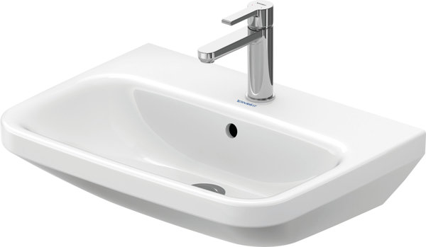 Duravit Waschtisch DuraStyle 60cm mit Überlauf, mit Hahnlochbank, 1 Hahnloch