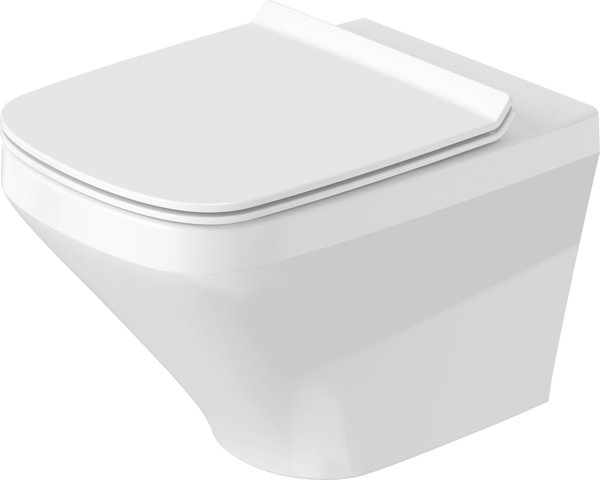 Duravit wall-mounted toilet DuraStyle 54cm, dishwasher, without rim, rimless, concealed fixing (Dura...