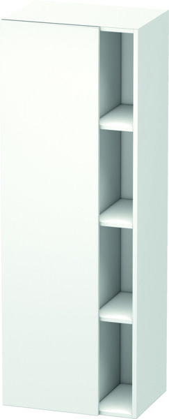 Duravit DuraStyle tall unit 1239, 1 revolving door, stop left, height: 1400mm, depth: 360mm