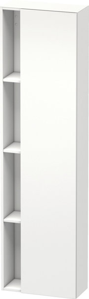 Duravit DuraStyle tall cabinet 1248, 1 revolving door, stop right, height: 1800mm, depth: 240mm