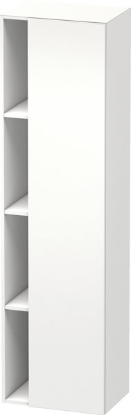 Duravit DuraStyle tall cabinet 1249, 1 revolving door, stop right, height: 1800mm, depth: 360mm