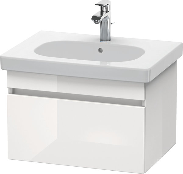 Duravit DuraStyle vanity unit wall-mounted 6383, 1 drawer, 600mm, for D-Code