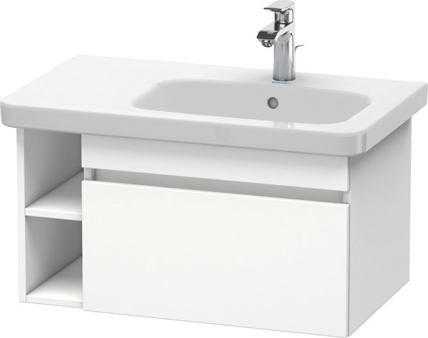 Duravit DuraStyle vanity unit wall-mounted 6393, 1 drawer, 730mm, for DuraStyle basin on the right side