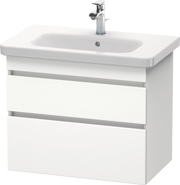 Duravit DuraStyle vanity unit wall-mounted 6481, 2 drawers, 730mm, for DuraStyle