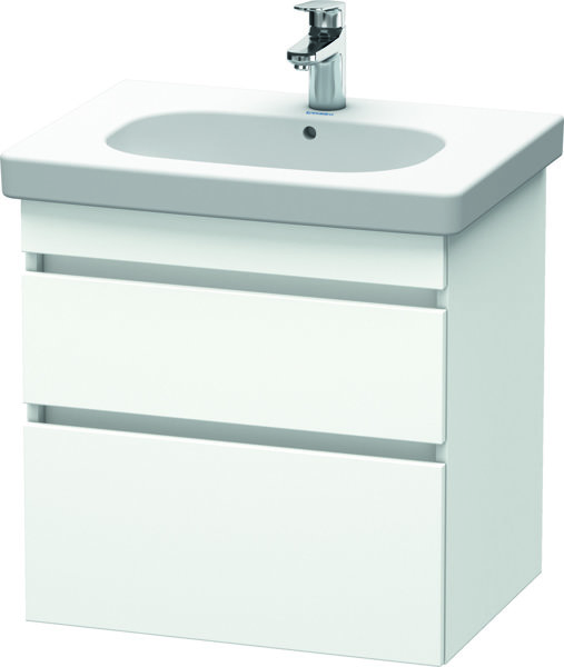 Duravit DuraStyle vanity unit wall-mounted 6483, 2 drawers, 600mm, for D-Code