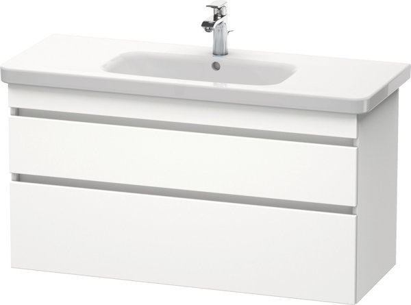 Duravit DuraStyle vanity unit wall-mounted 6495, 2 drawers, 1130mm, for DuraStyle