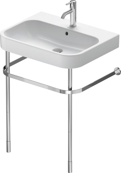 Duravit metal console Happy D.2 for 231865, height adjustable, chrome