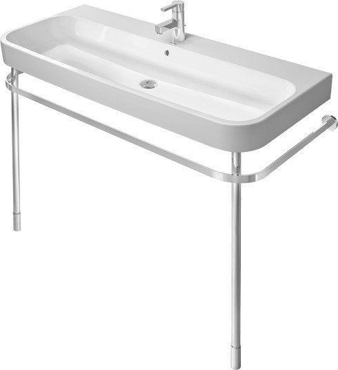 Duravit metal console Happy D.2 for 231812, height adjustable, chrome