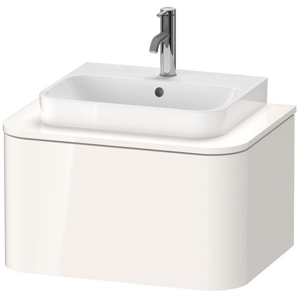 Duravit Happy D.2 Plus Vanity unit for wall-mounted bracket, 650x480 mm, 1 pull-out, for top-mounted...