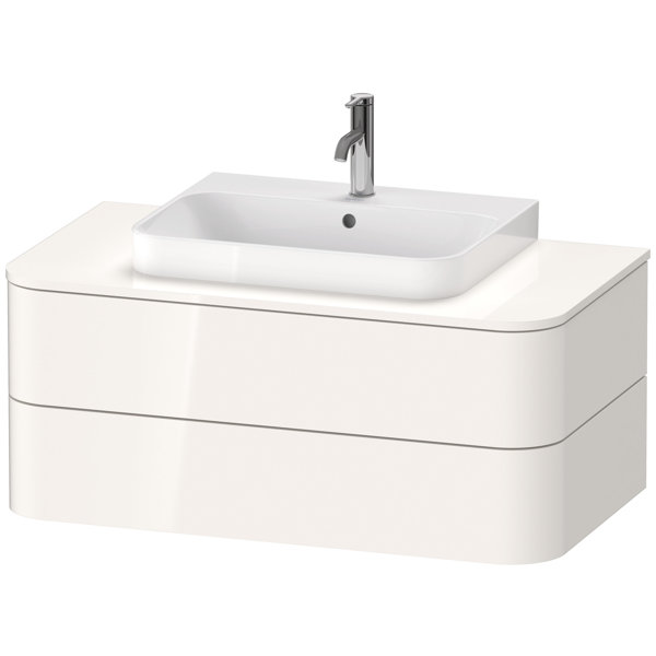 Duravit Happy D.2 Plus Vanity unit for wall-mounted console, 1000x550 mm, 2 drawers, for furniture w...