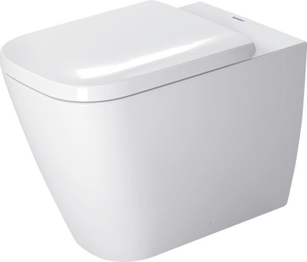 Duravit Happy D.2 floor-standing WC back to wall 57cm dishwasher, horizontal outlet