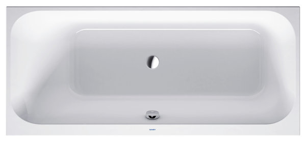 Duravit bathtub Happy D.2 170x75cm, backshrink left, 700312, built-in version.