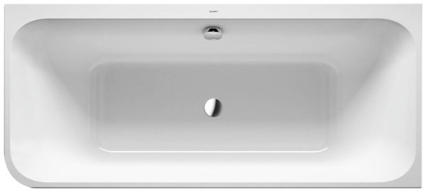 Duravit bathtub Happy D.2 Plus 180x80cm, corner right, 700450, 2 back inclines, with acrylic claddin...