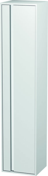Duravit Ketho Tall cabinet 400x1800mm, 1255, 1 wooden door, right hinge
