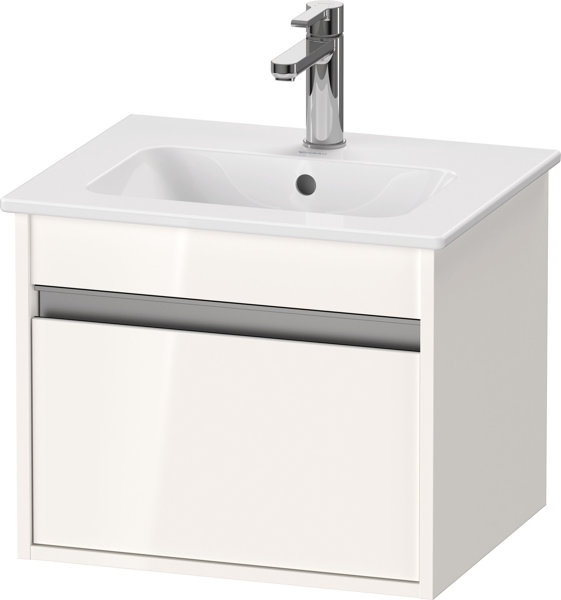 Duravit Ketho vanity unit wall-mounted Compact 6404, 1 drawer, 500mm, for ME by Starck 233653